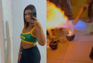 Mulher morre após ter 65% do corpo queimado em ritual de candomblé