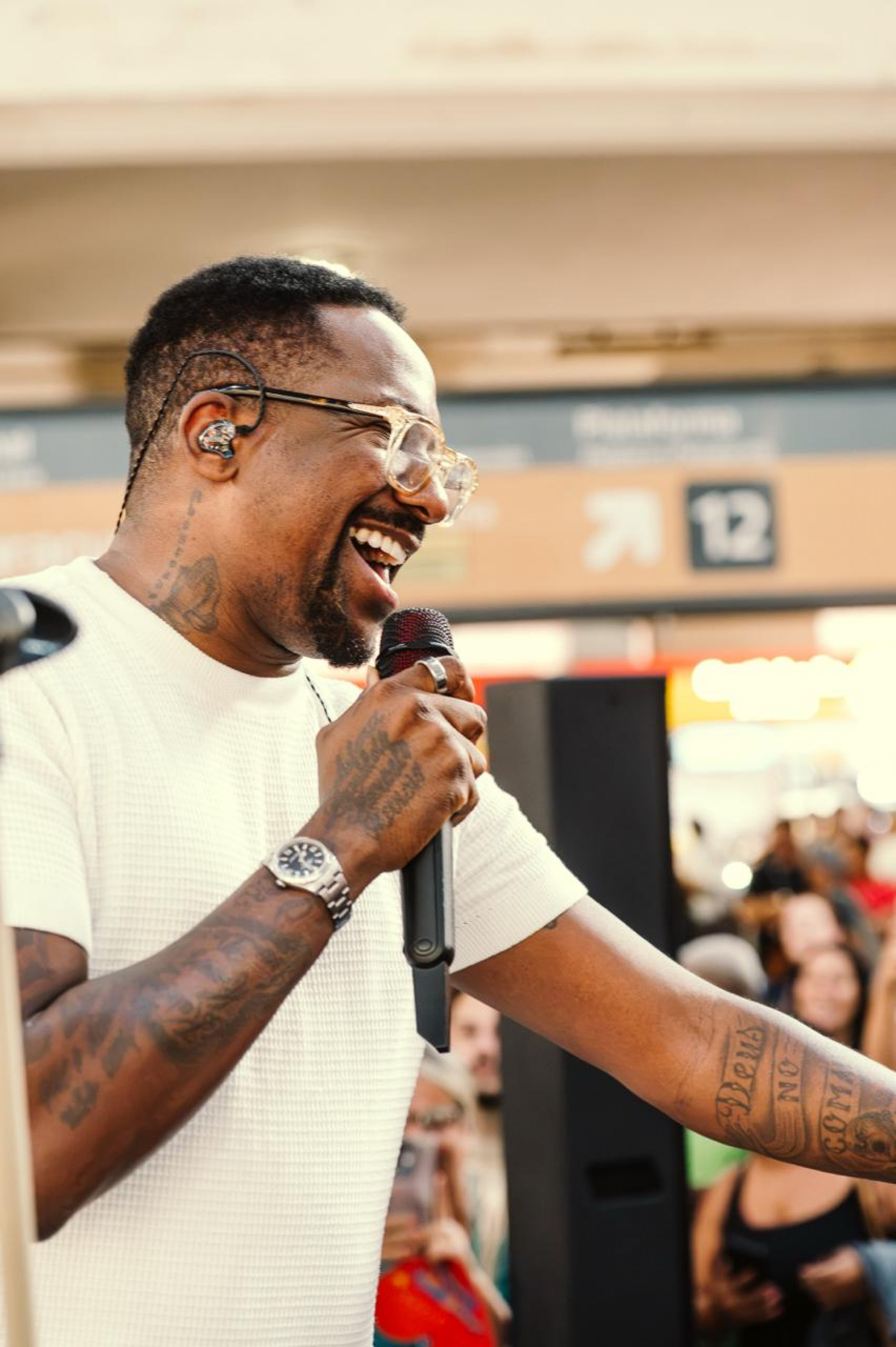 Mumuzinho fez show gratuito na Central do Brasil  - Divulgação/Brunini 