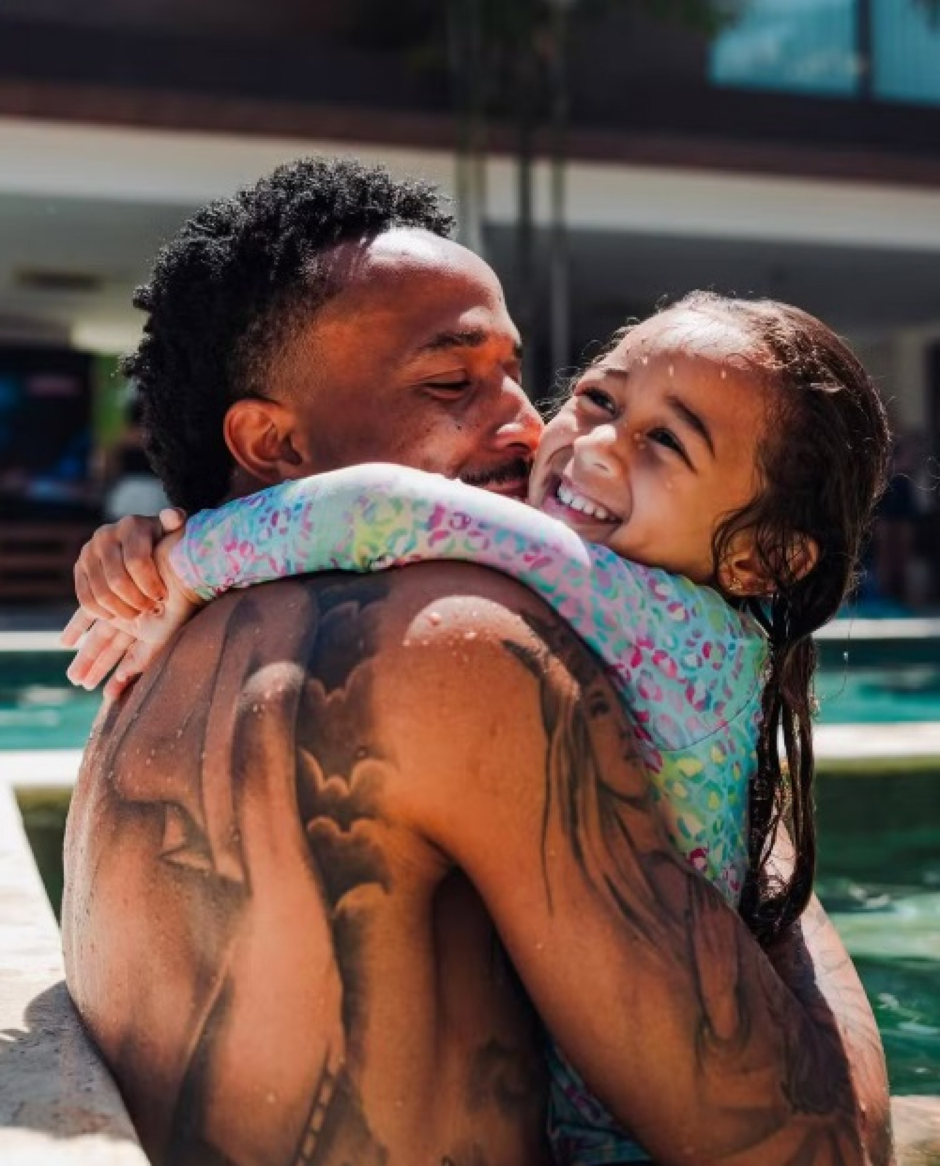Éder Militão homenageia a filha pelos 4 anos: 'Minha alegria' - Reprodução Instagram