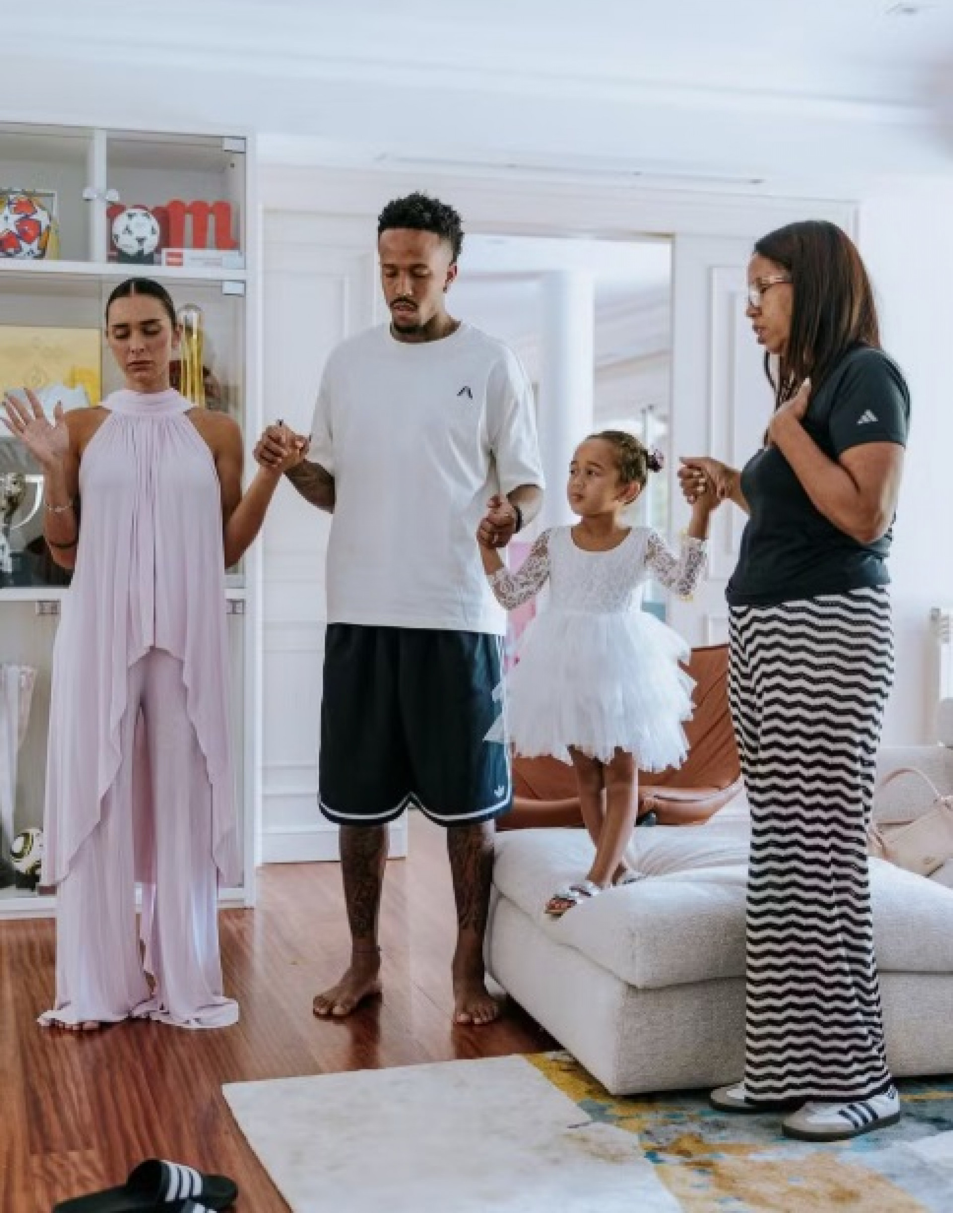 Éder Militão homenageia a filha pelos 4 anos: 'Minha alegria' - Reprodução Instagram