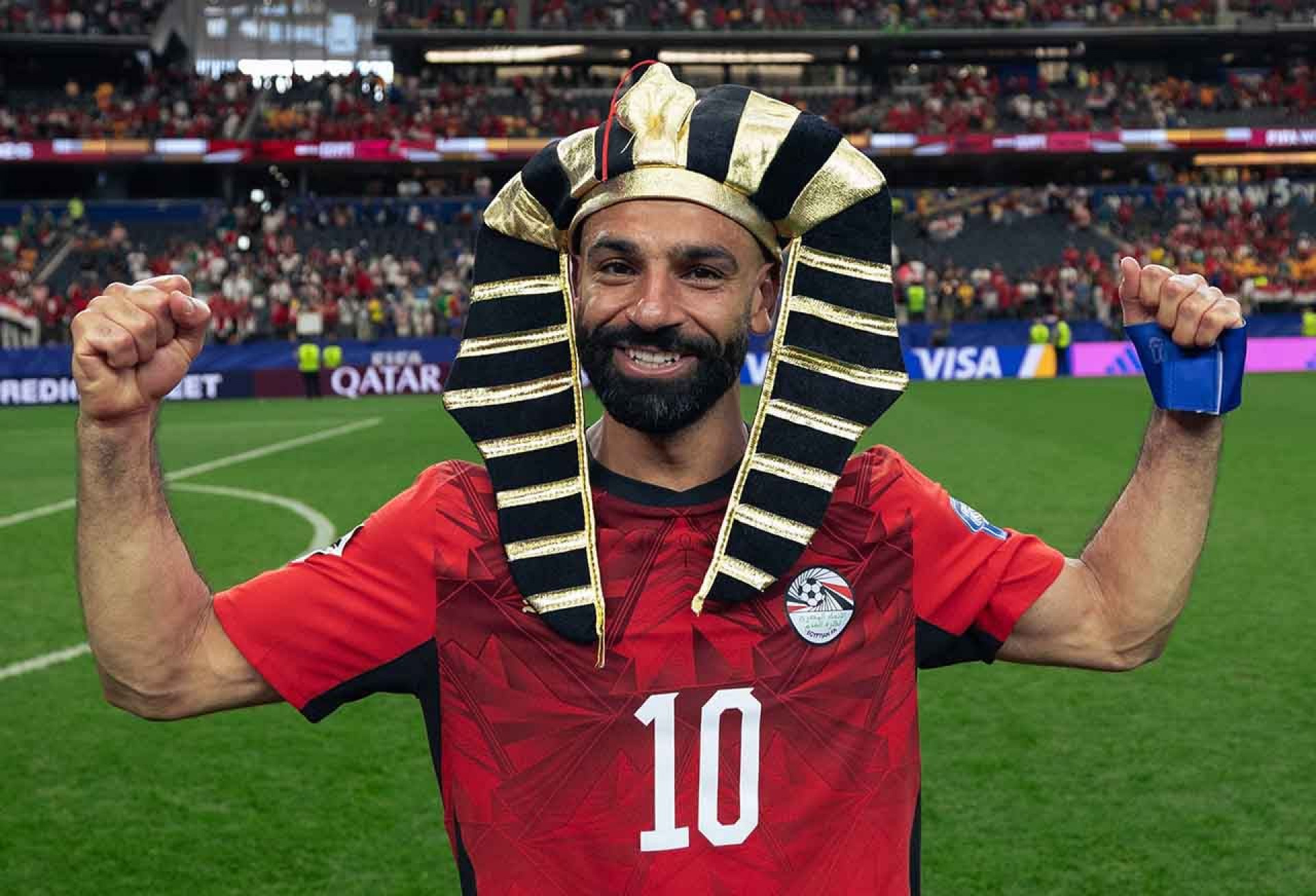 Salah projeta recome&ccedil;o no Egito e lamenta elimina&ccedil;&atilde;o para Argentina