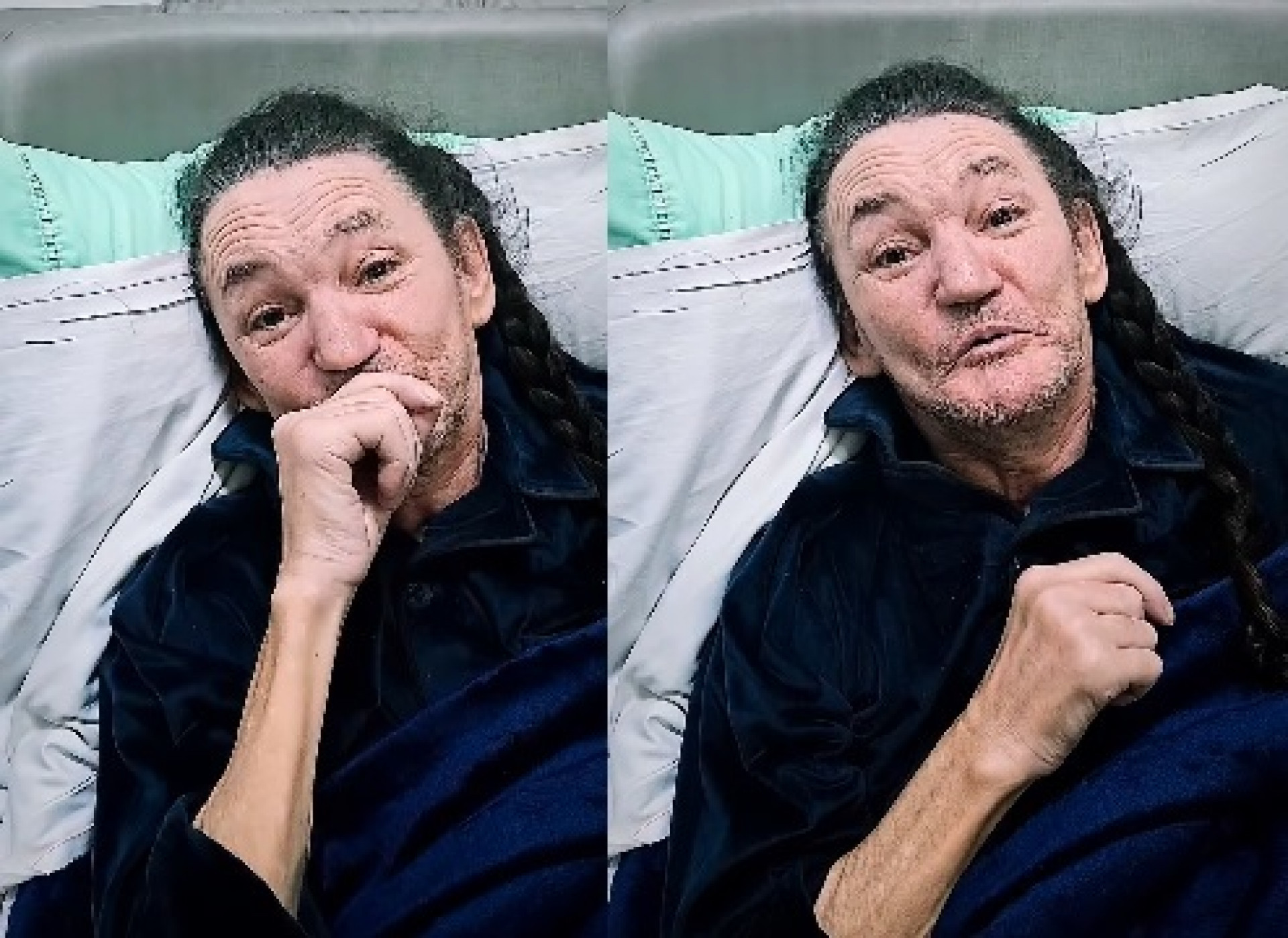 Vídeo! Em hospital, Marquito se emociona ao falar sobre reabilitação