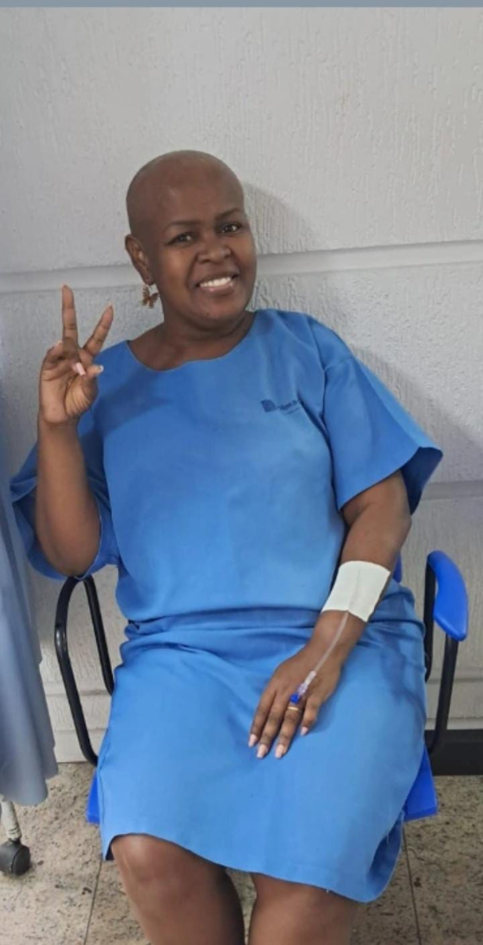 Maria Nasar&eacute; enfrentou uma s&eacute;rie de obst&aacute;culos durante o tratamento do c&acirc;ncer - Arquivo pessoal