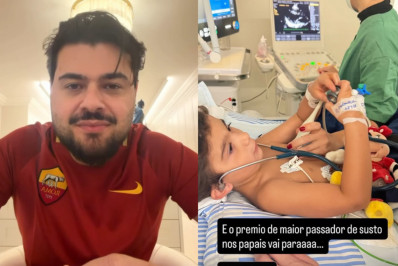 Filho de Cristiano, da dupla com Zé Neto, é picado por escorpião