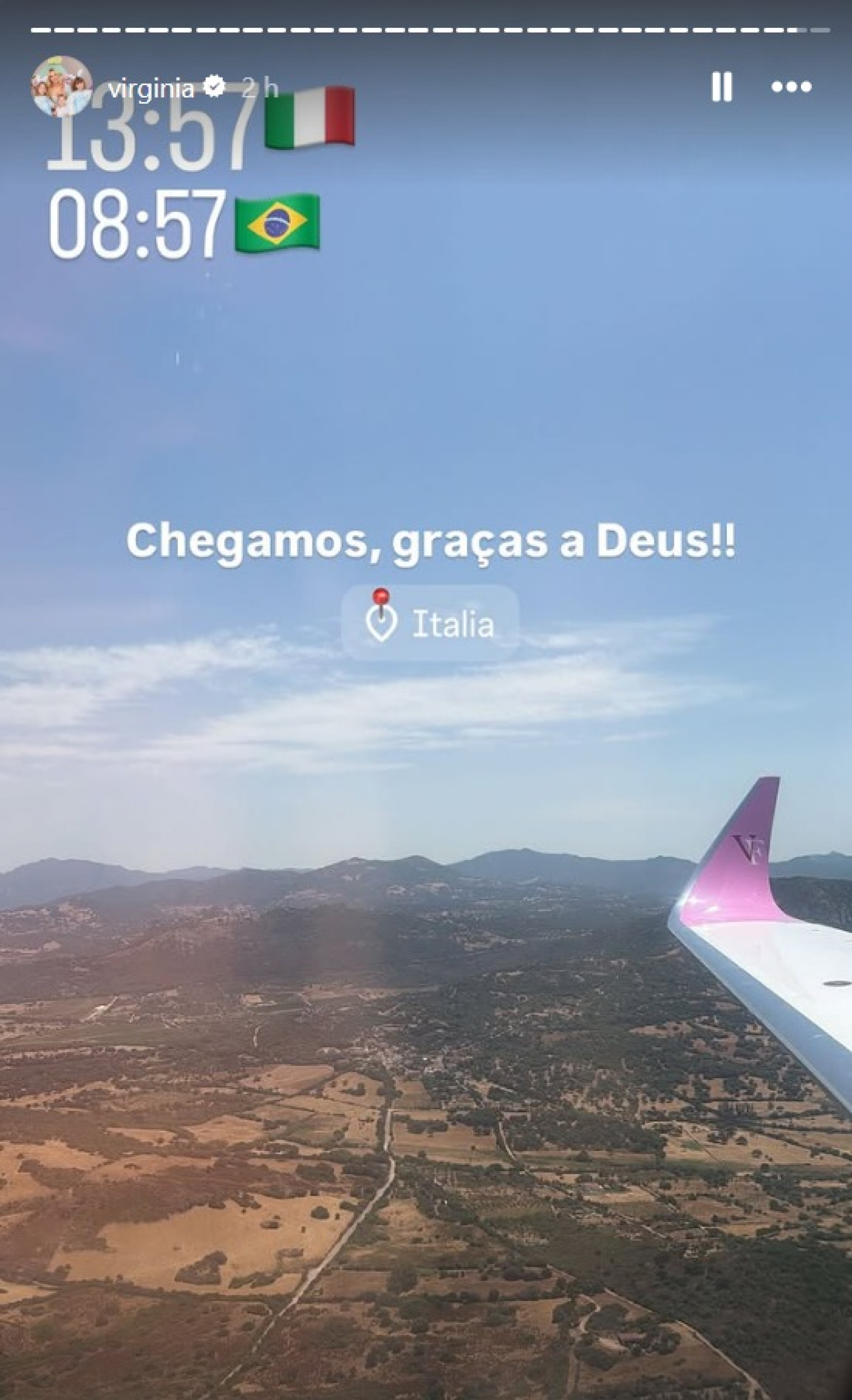 Virginia Fonseca viajou para a  Itália depois de passar alguns dias em Madri - Reprodução / Instagram