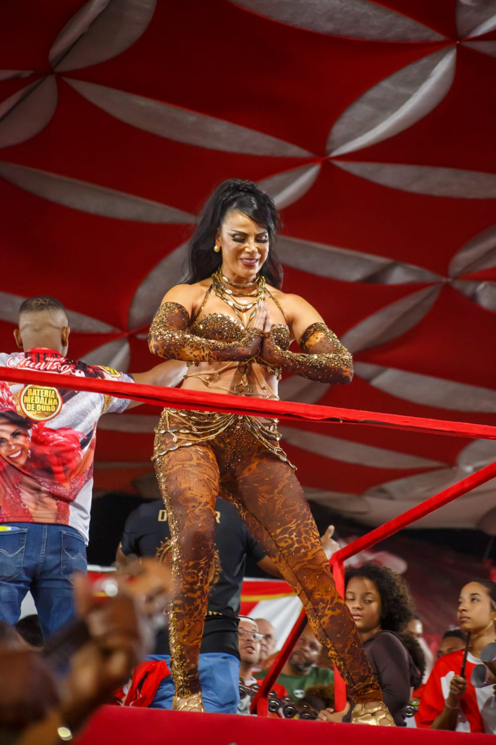 Festa da Estácio de Sá aconteceu na quadra da agremiação, na Cidade Nova - Divulgação/Paulo Tauil