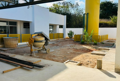 Obras avançam para a construção da nova Creche Santa Cecília