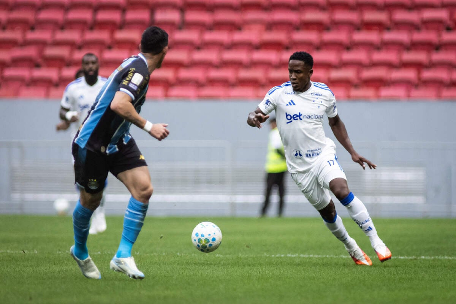 Gabriel Grando pega dois p&ecirc;naltis, e Gr&ecirc;mio vence o Cruzeiro em amistoso