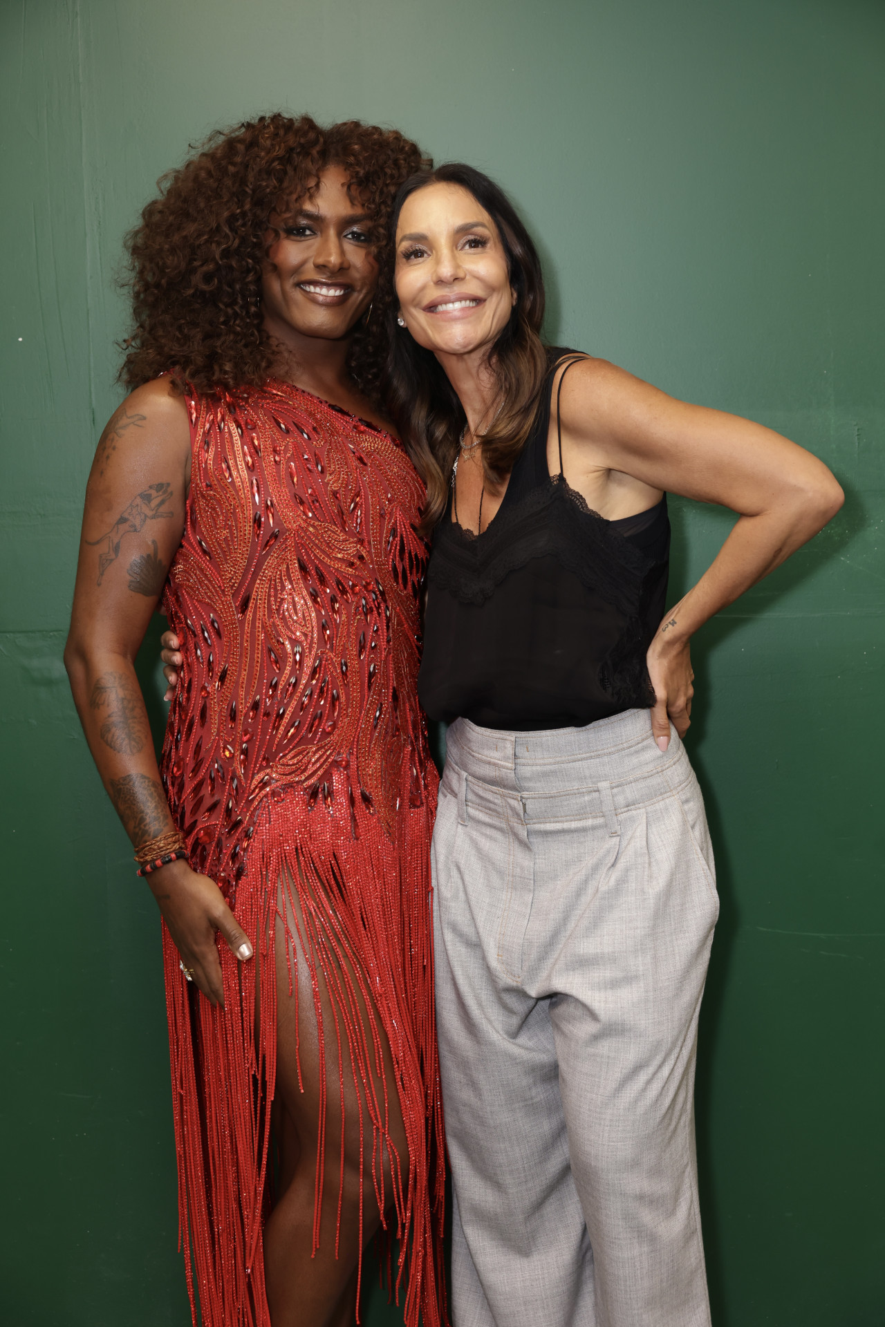 Ivete Sangalo prestigiou show de Liniker - Iwi Onodera/Brazil News