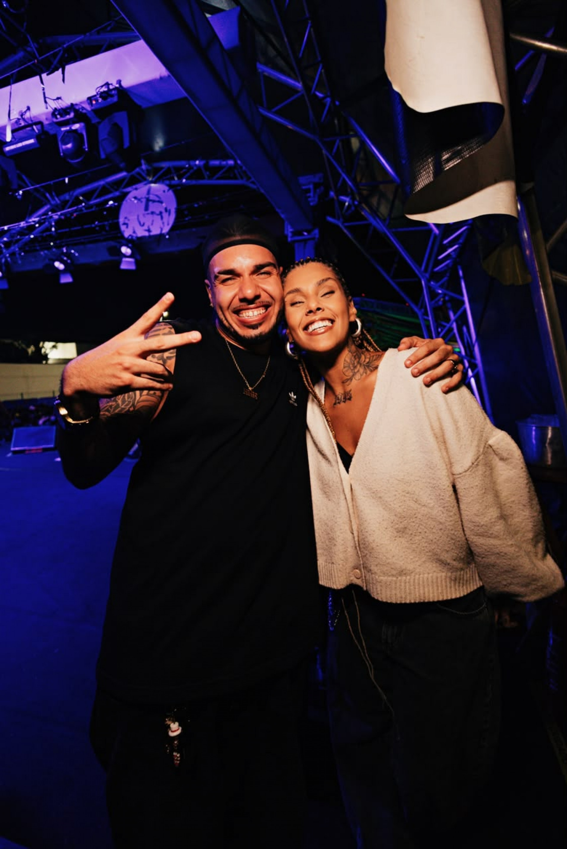 O show do rapper 2ZDinizz levou mais de quatro mil pessoas ao evento