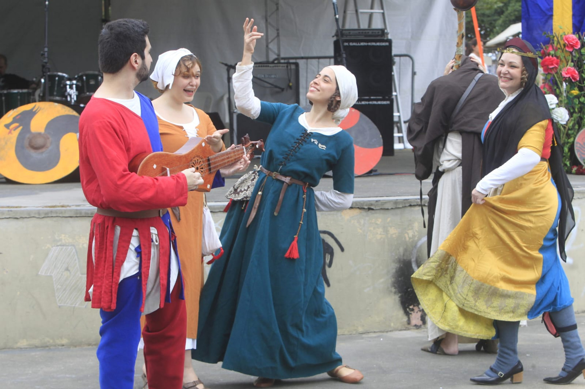 Feira Medieval reuniu público de todas as idades no Parque do Flamengo - Reginaldo Pimenta / Agência O Dia