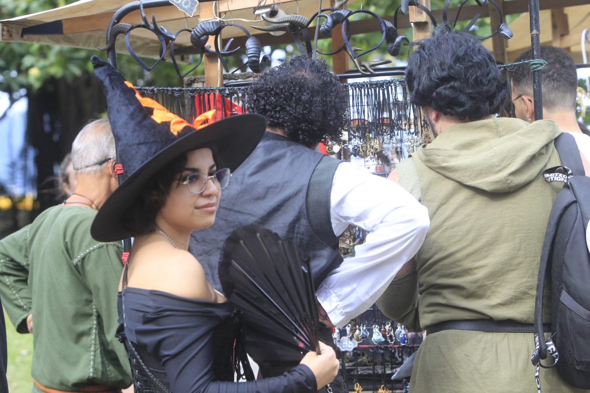 Feira Medieval reuniu público de todas as idades no Parque do Flamengo - Reginaldo Pimenta / Agência O Dia