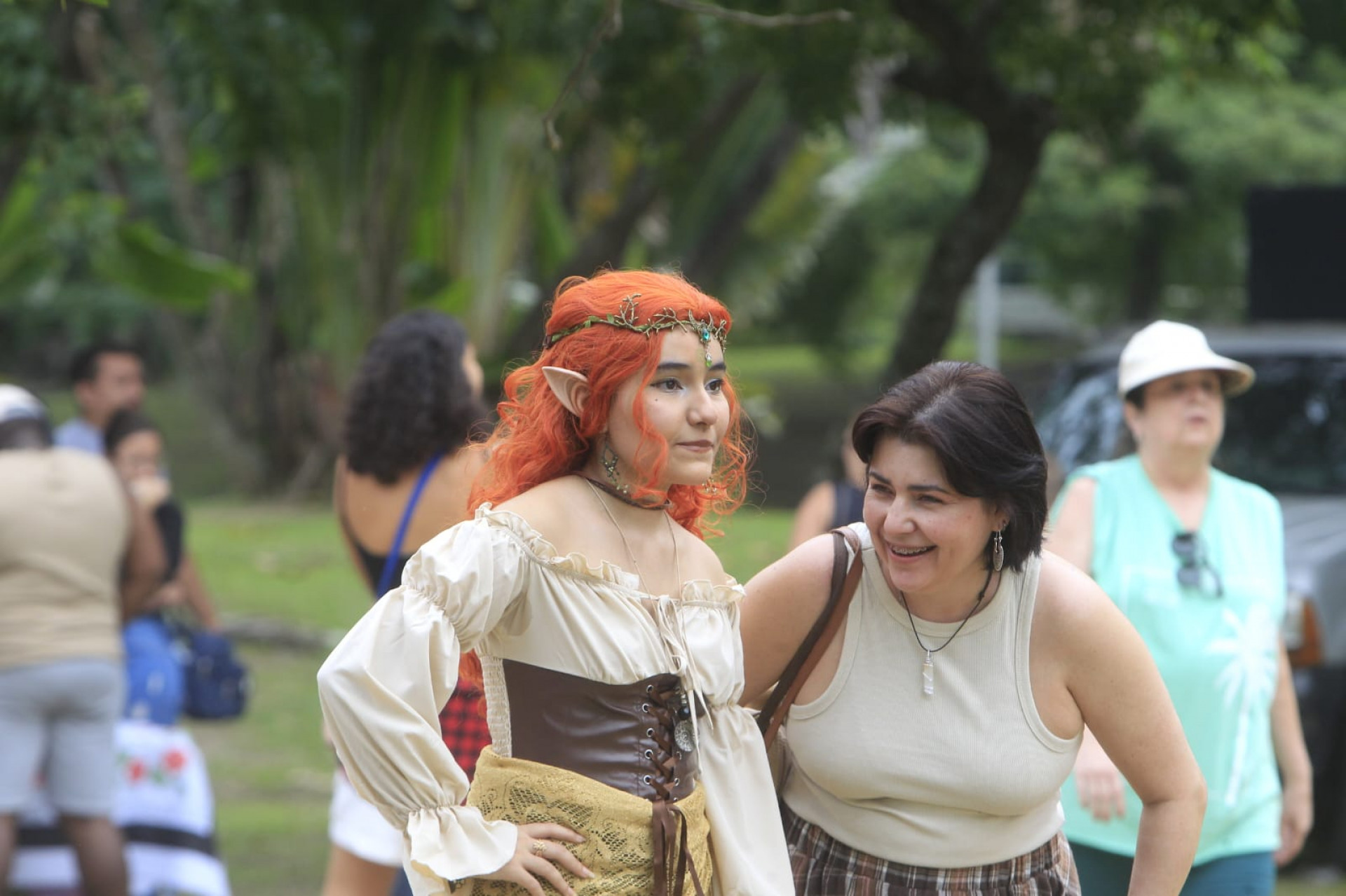 Feira Medieval atraiu multidão para o Parque do Flamengo - Reginaldo Pimenta / Agência O Dia