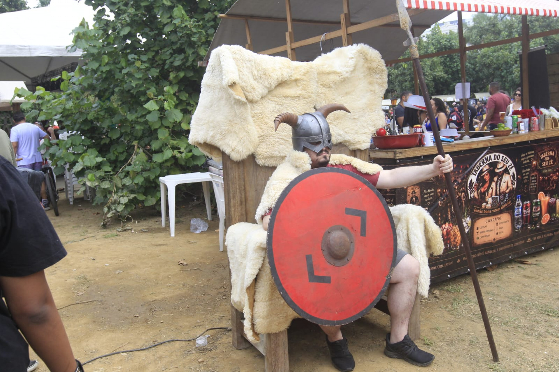 Feira Medieval atraiu multidão para o Parque do Flamengo - Reginaldo Pimenta / Agência O Dia