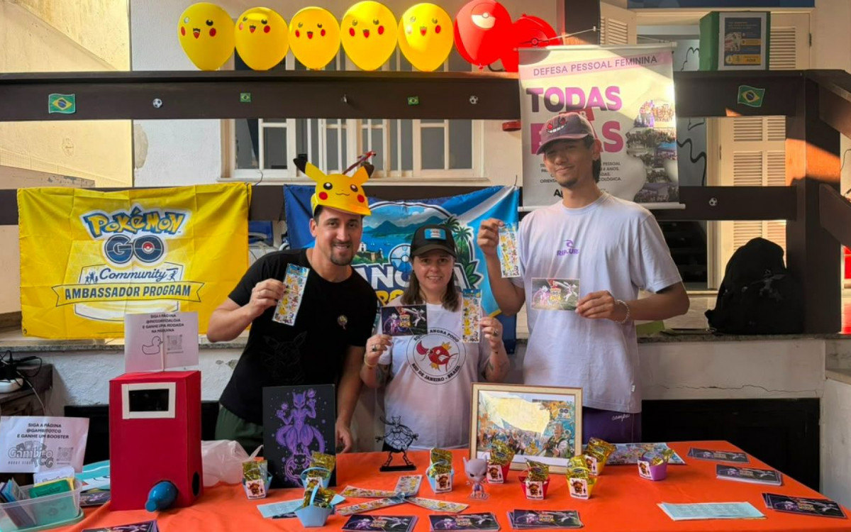 Secretário da Juventude Maycon Renan (E) incentivando os participantes