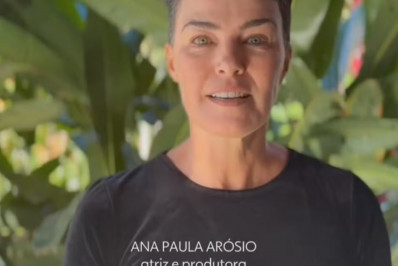 Ana Paula Arósio reaparece na TV