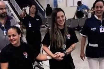 Vídeo: Policial civil baleada na Avenida Brasil recebe alta 