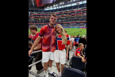 Esposa de Sorloth denuncia mensagens de ódio após queda da Noruega