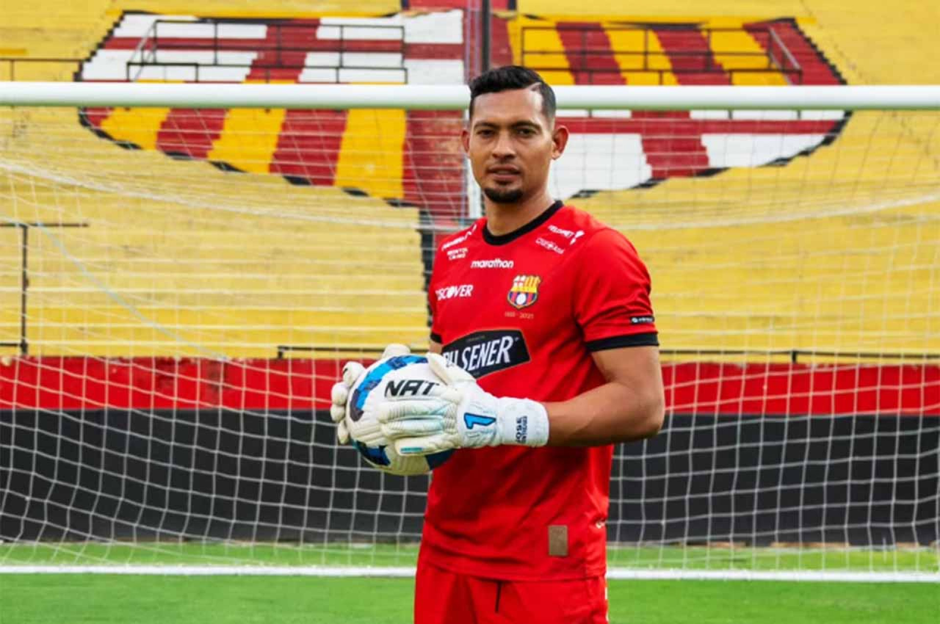 Jose Contreras, goleiro do Barcelona do Equador ? Foto: Barcelona SC, divulga&ccedil;&atilde;o