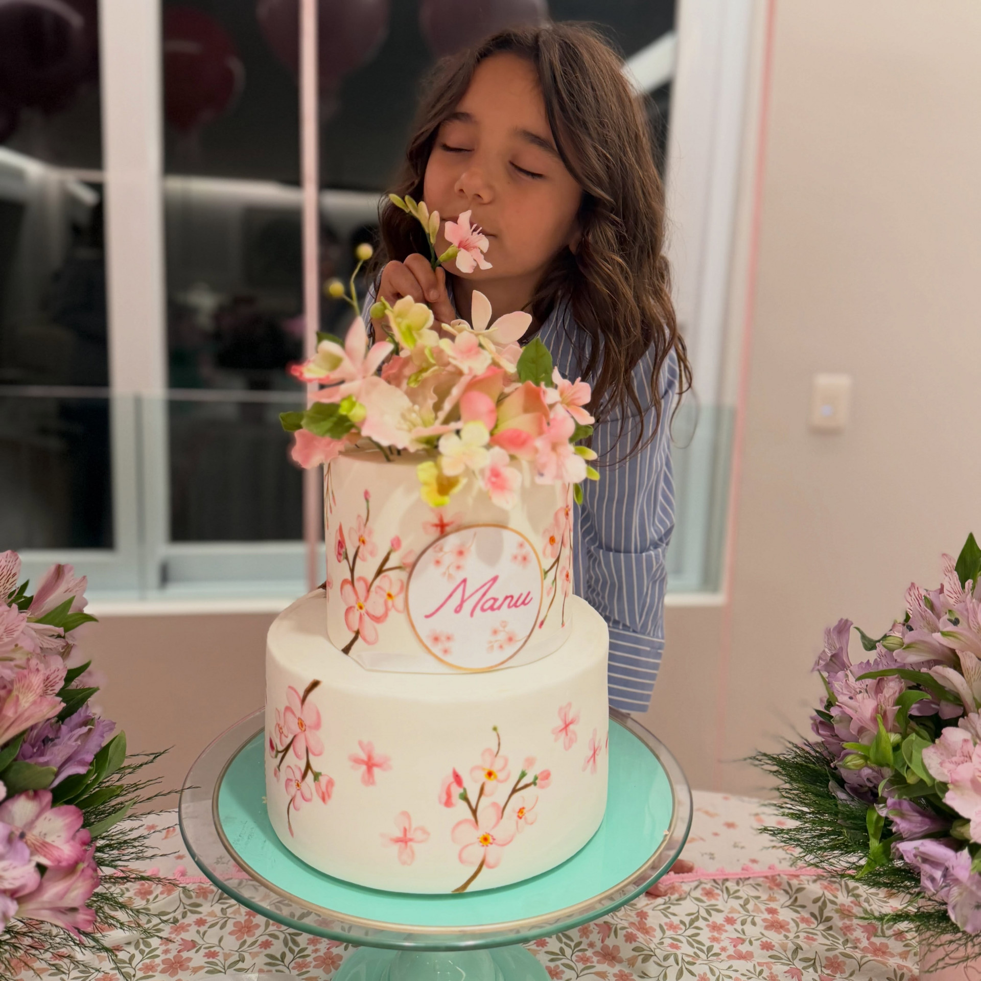 Manuella ganhou festa intimista para celebrar os 7 anos - Reprodução/Instagram