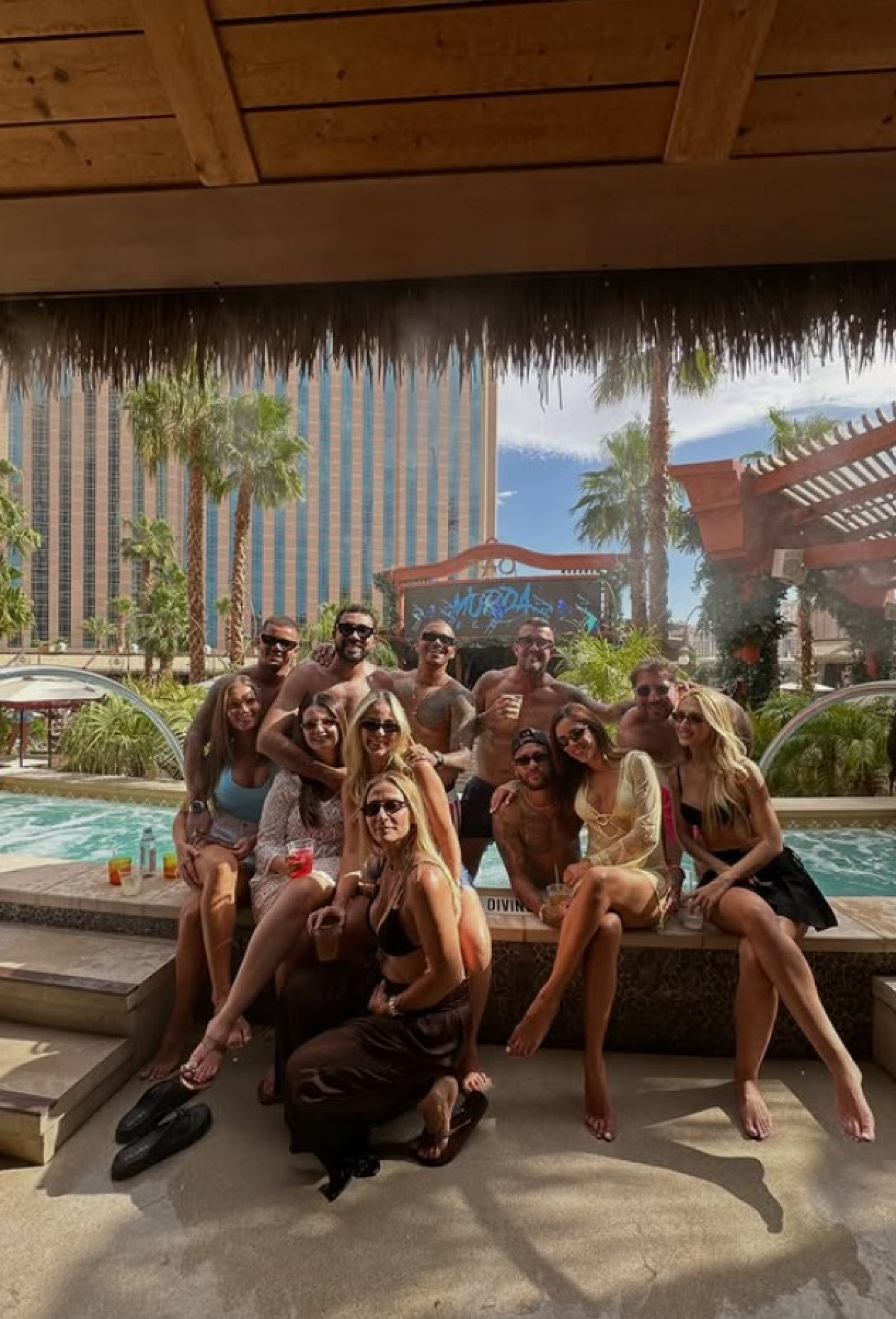 Depois de curtirem dias de descanso em Orlando com os filhos, Neymar e Bruna Biancardi seguiram viagem para Las Vegas - Reprodução / Instagram