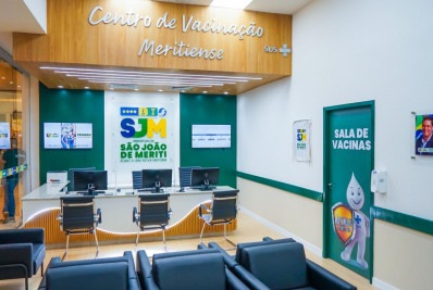 Centro de Vacinação Meritiense ultrapassa 22 mil doses aplicadas em seis meses