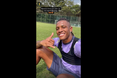 Danilo treina nas férias e espera ‘voltar com tudo’ no Botafogo