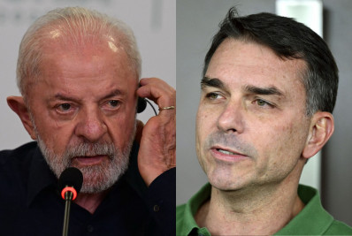Lula e Flávio Bolsonaro empatam em 2º turno, aponta pesquisa
