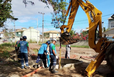 Saneamento avança e reforça proteção da Lagoa de Iriry com novo sistema de esgoto em Rio das Ostras