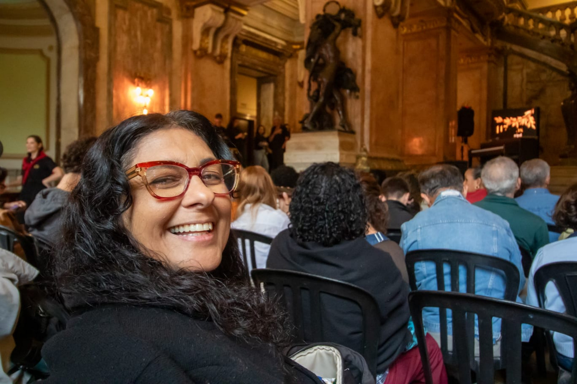 Edineide Correia se programou para participar de todas as atividades - Érica Marin / Agência O Dia