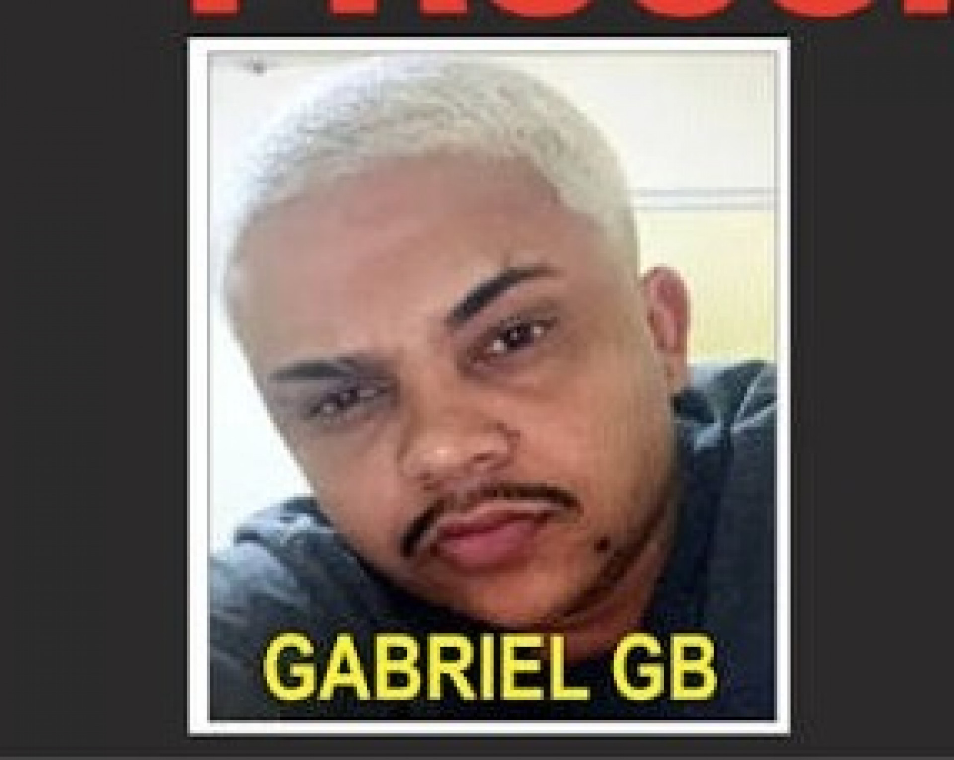 Gabriel da Silva Alves, o GB, uma das principais lideranças do TCP nas Vargens - Divulgação