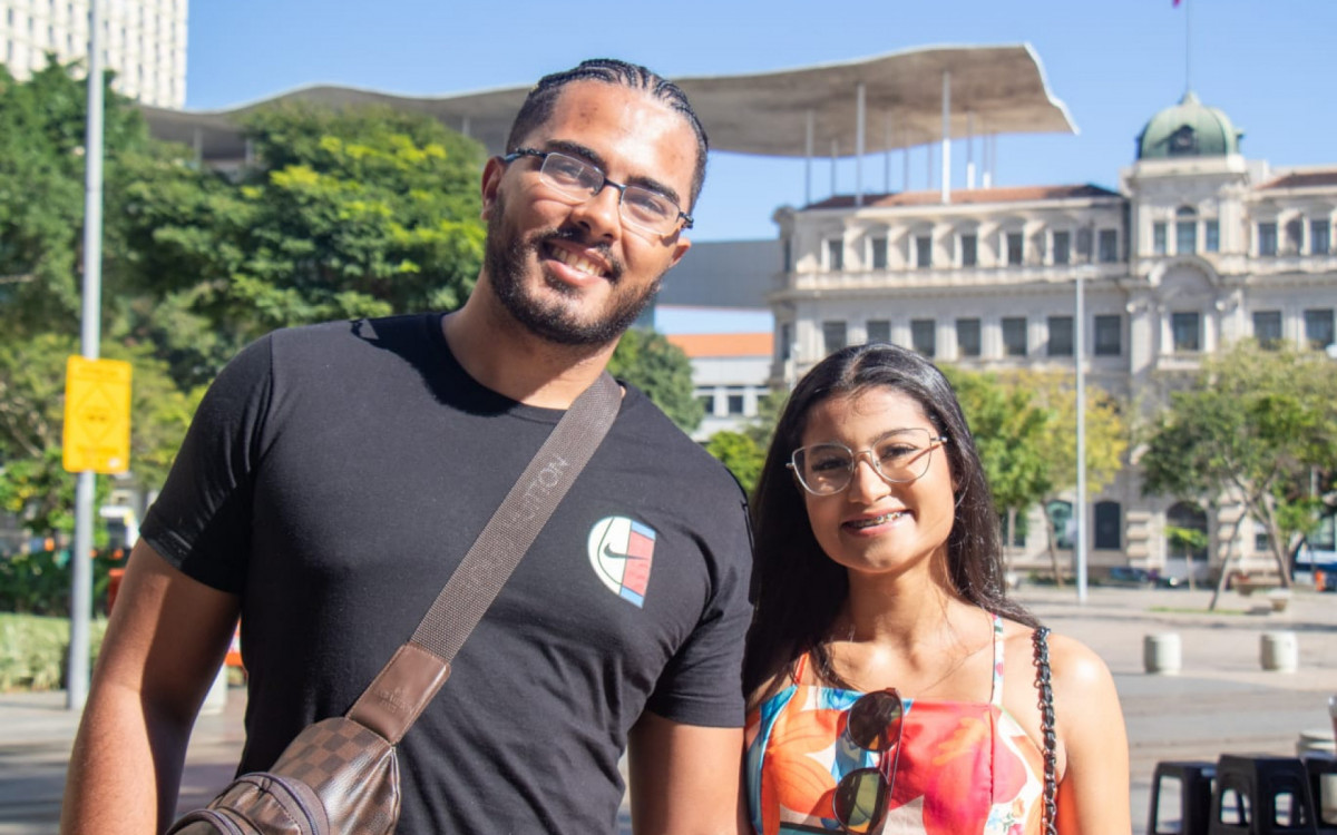 Davi Henriques destacou que prefere o calor - Érica Martin/Agência O DIA