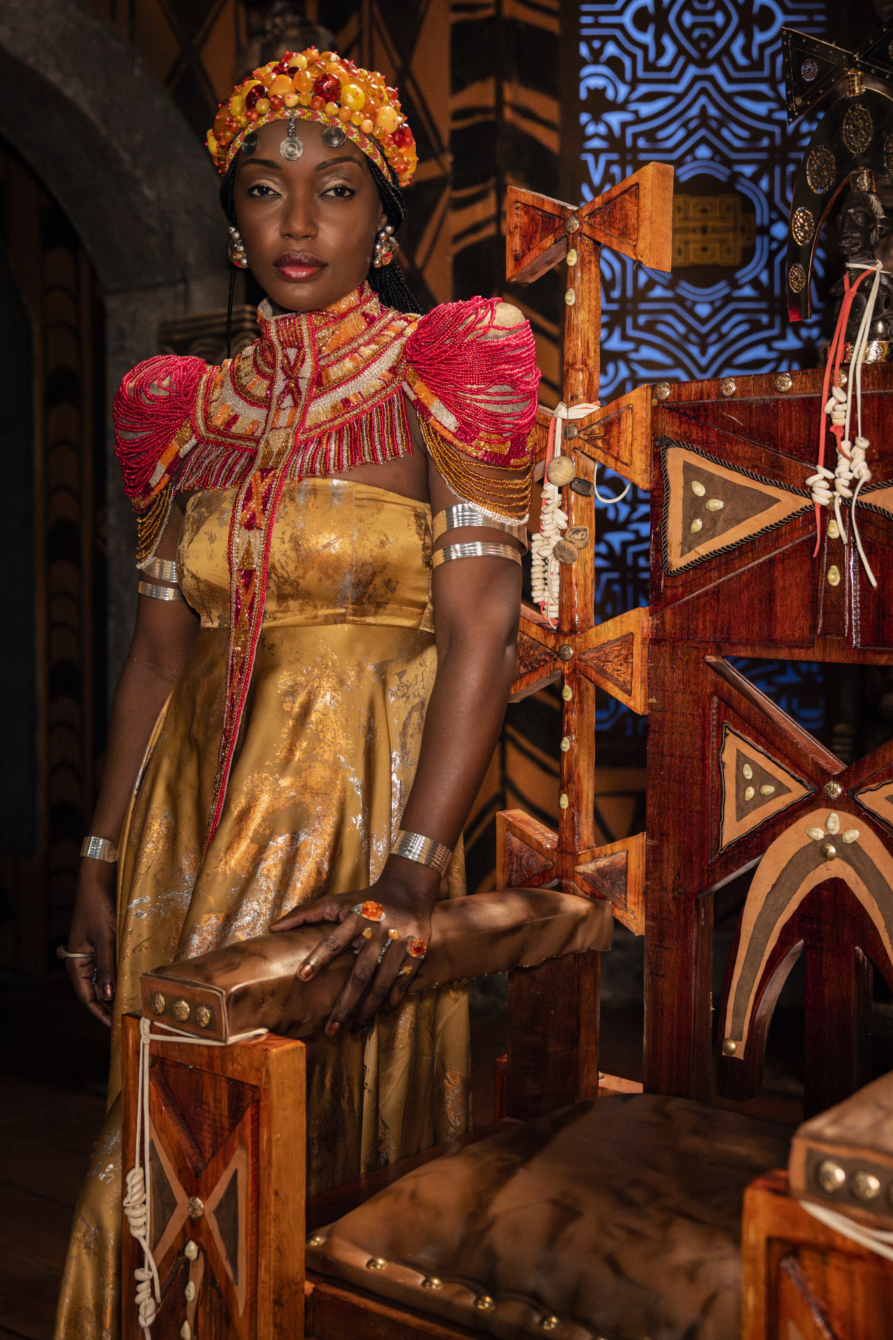 Binta Faye surge como uma das principais concorrentes à coroa de Batanga - Fabio Rocha/TVGlobo