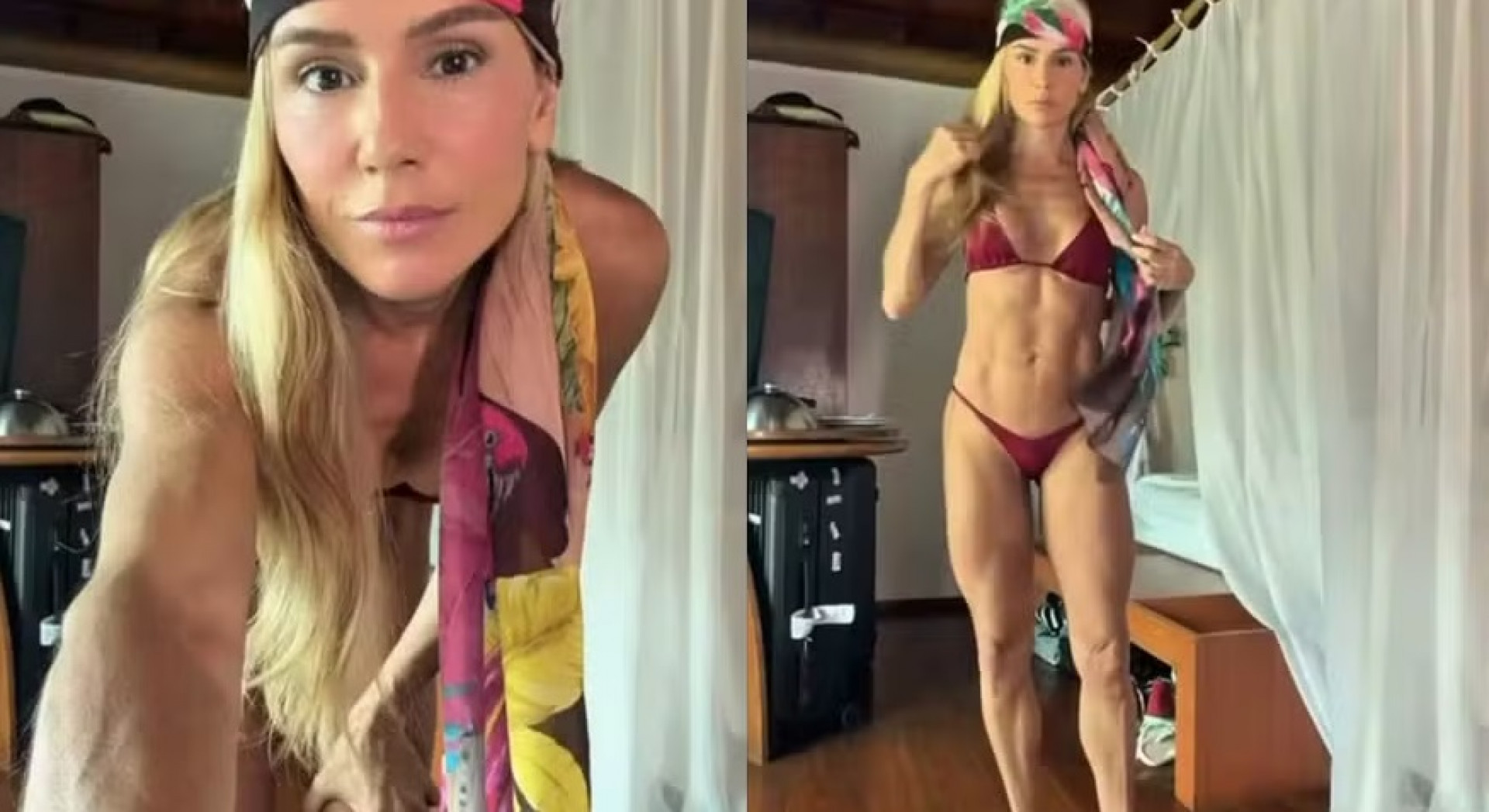 Deborah Secco aposta em look de praia para curtir Fernando de Noronha - Reprodução/Instagram
