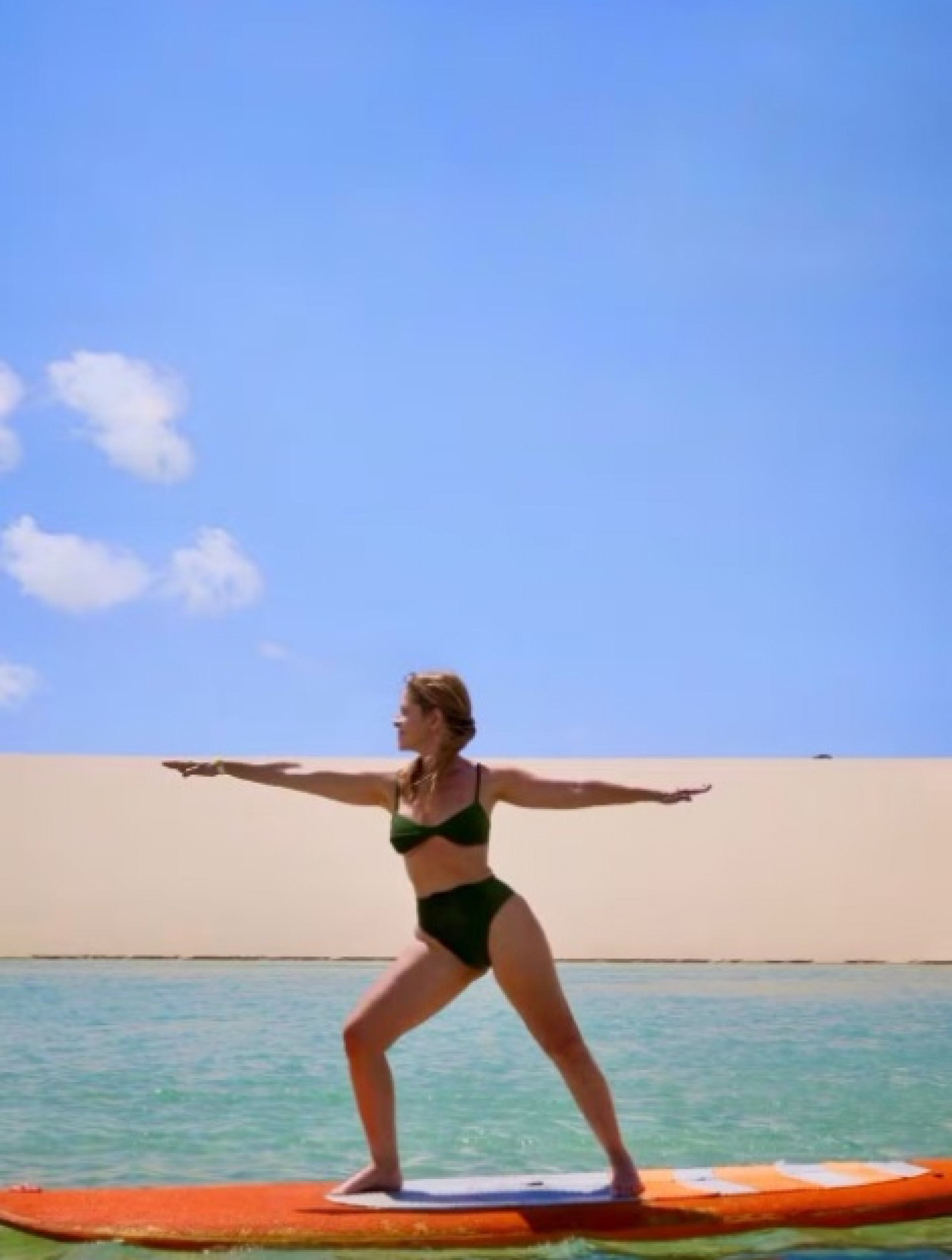 Ingrid Guimarães se encanta com os Lençóis Maranhenses durante viagem - Reprodução Instagram