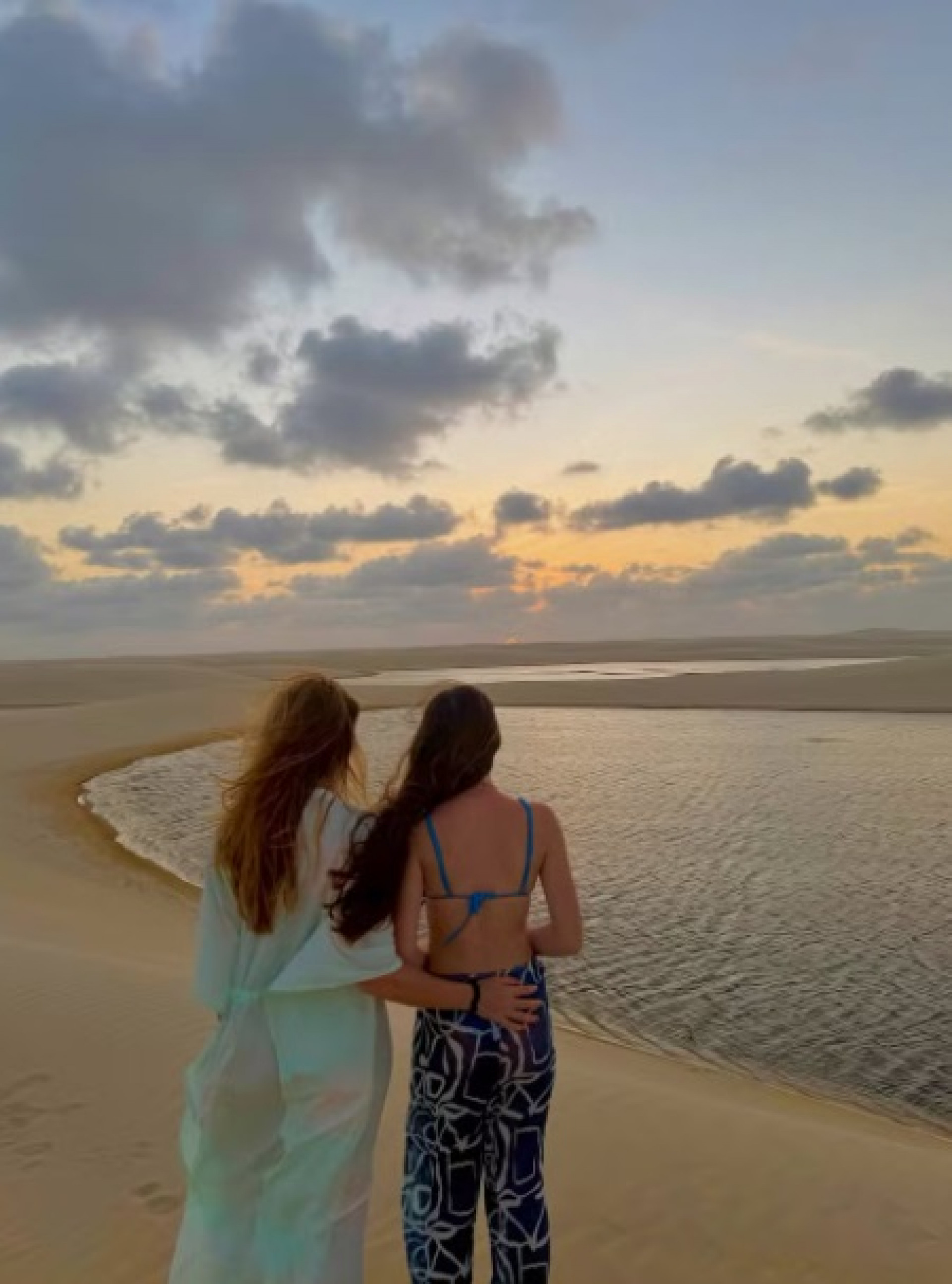 Ingrid Guimarães se encanta com os Lençóis Maranhenses durante viagem - Reprodução Instagram