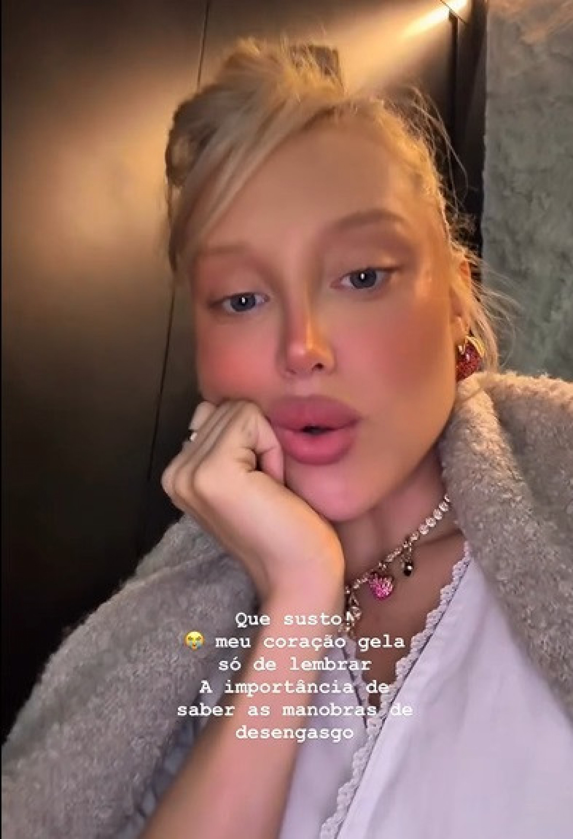 Malu Borges teve sangramento após susto com filha recém-nascida - Reprodução/Instagram