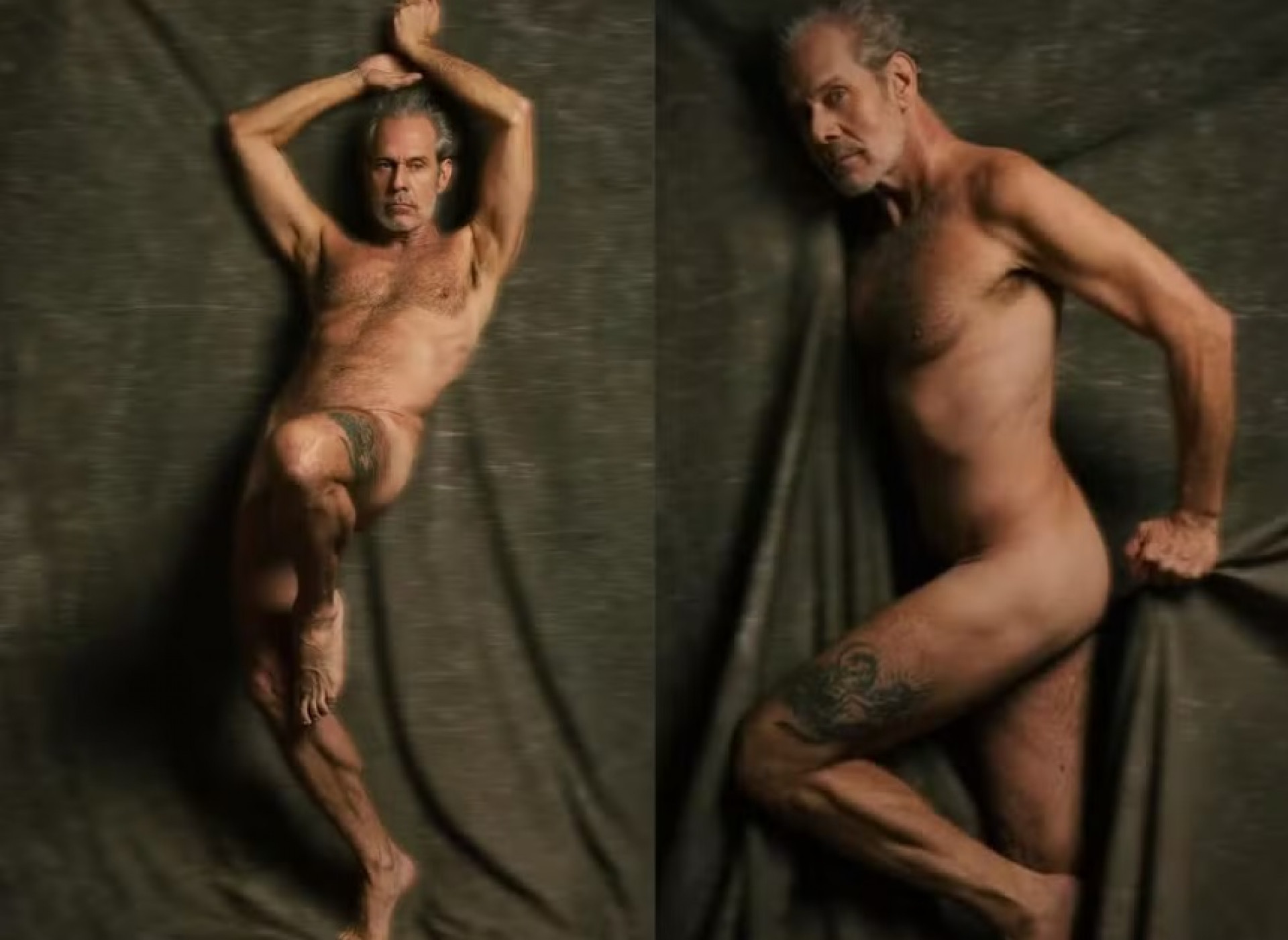 Aos 53 anos, ex-galã de novelas faz ensaio nu - Sergio Santoian/Reprodução Instagram