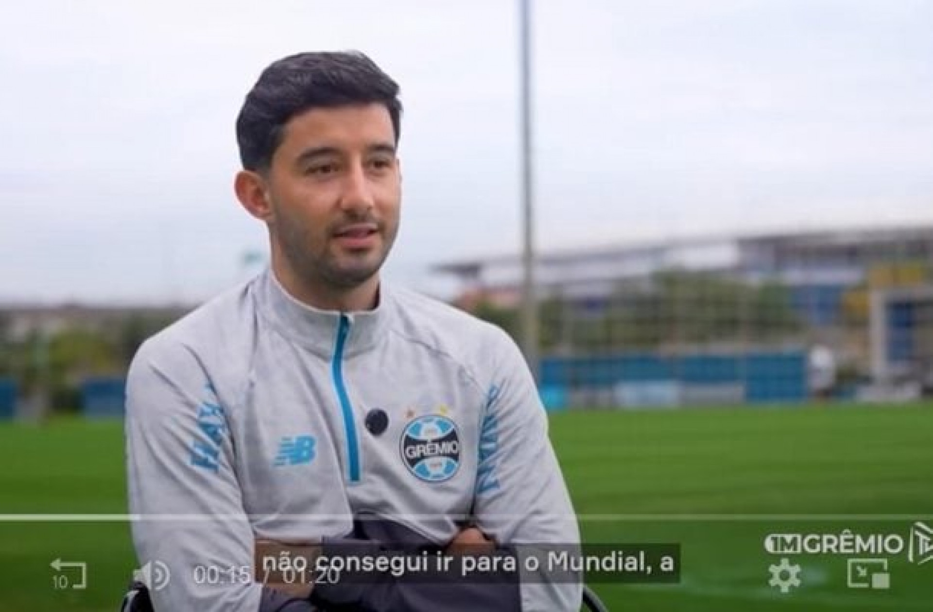 Villasanti, sobre retorno ap&oacute;s les&atilde;o: “Estou me sentindo jogador de novo”