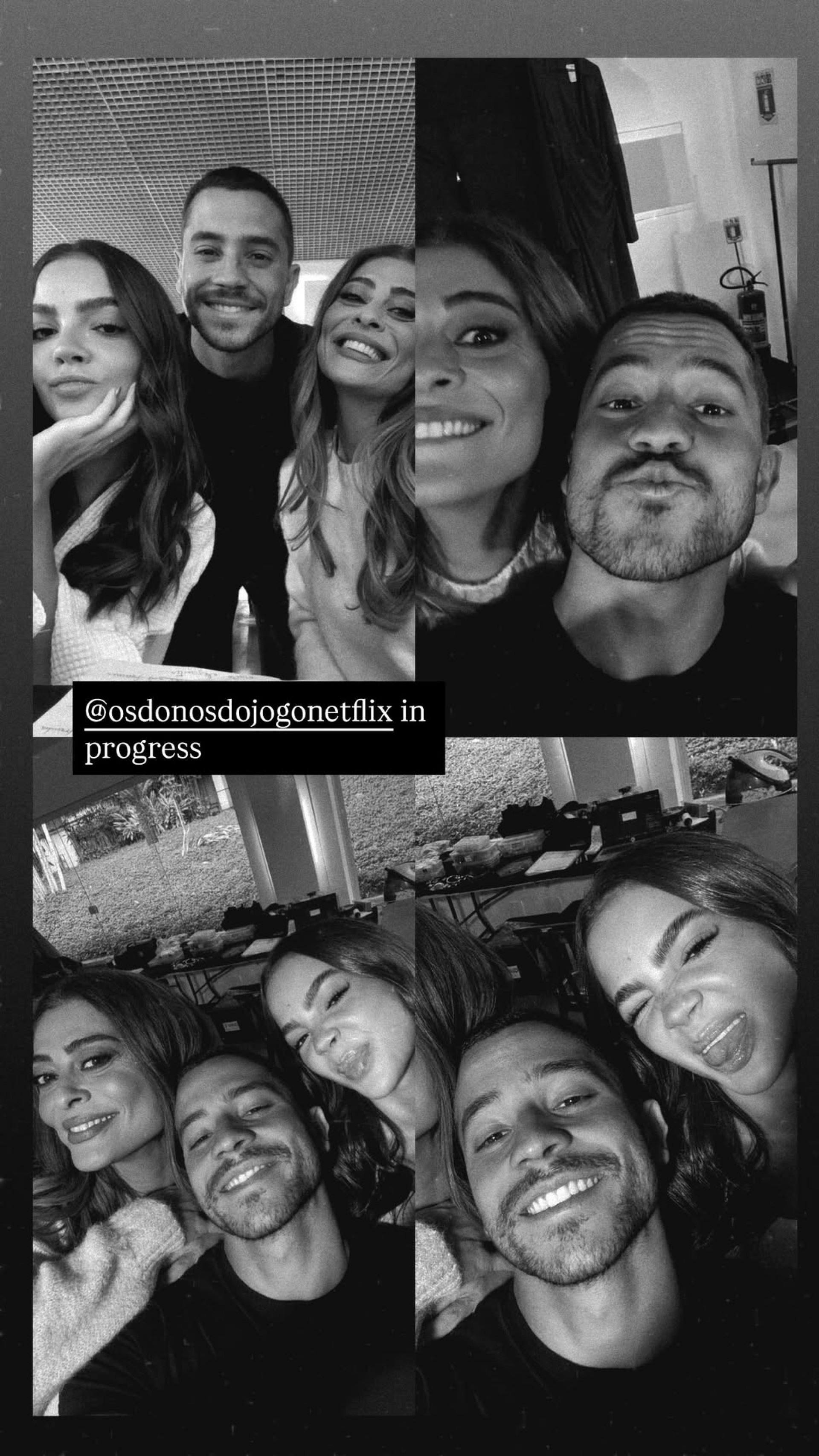 Juliana Paes, Mel Maia e André Lamoglia - Reprodução do Instagram