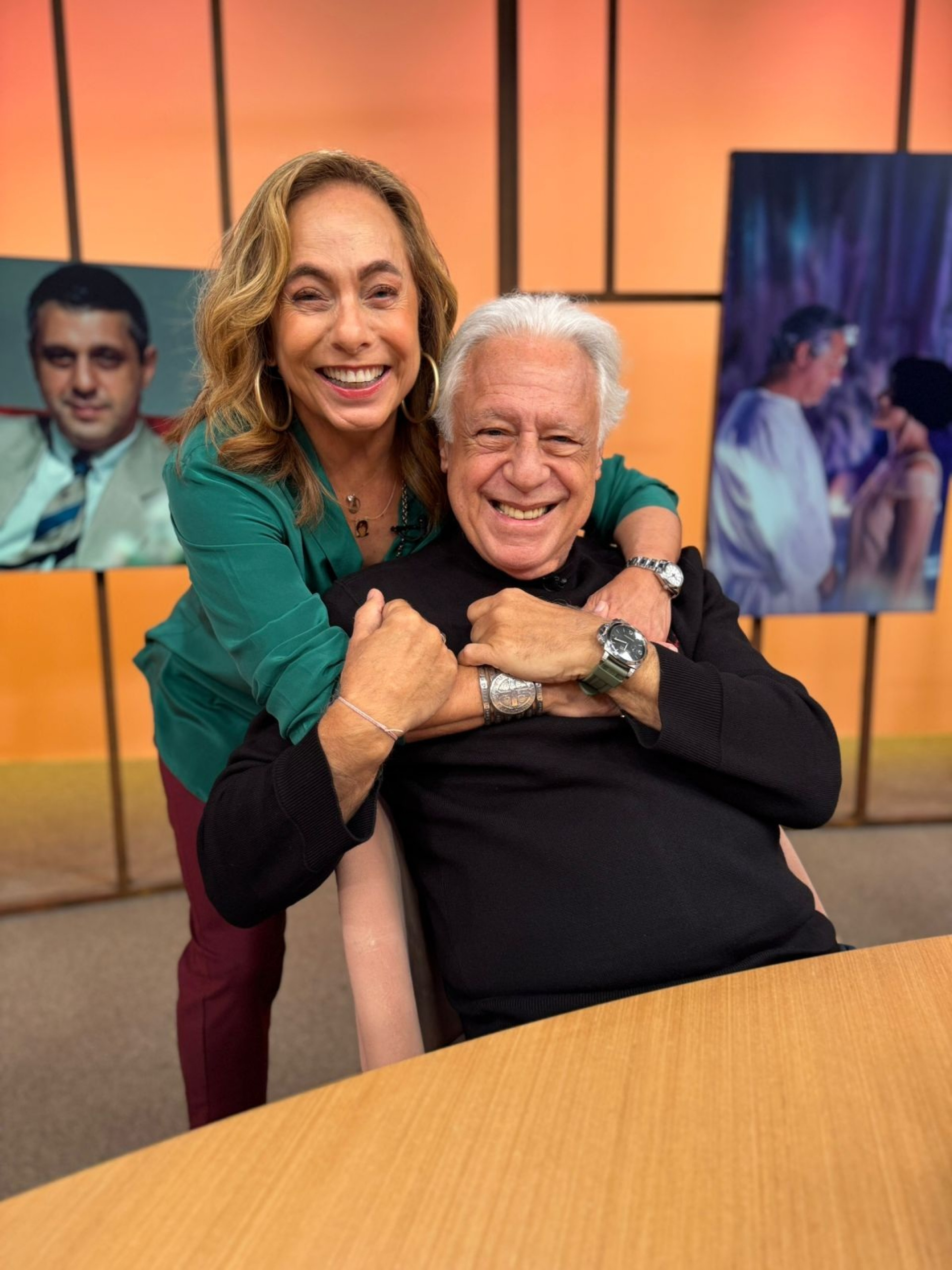 Antonio Fagundes e Cissa Guimarães - Rodrigo Peixoto / TV Brasil