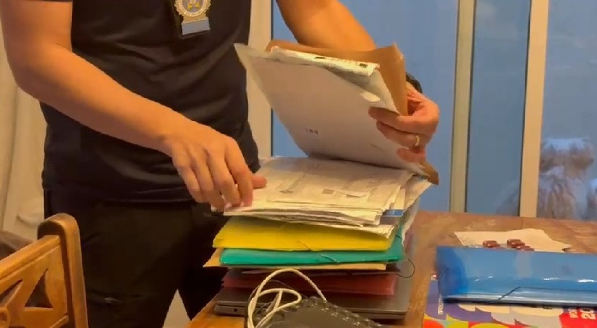 Material apreendido durante a operação - Reprodução