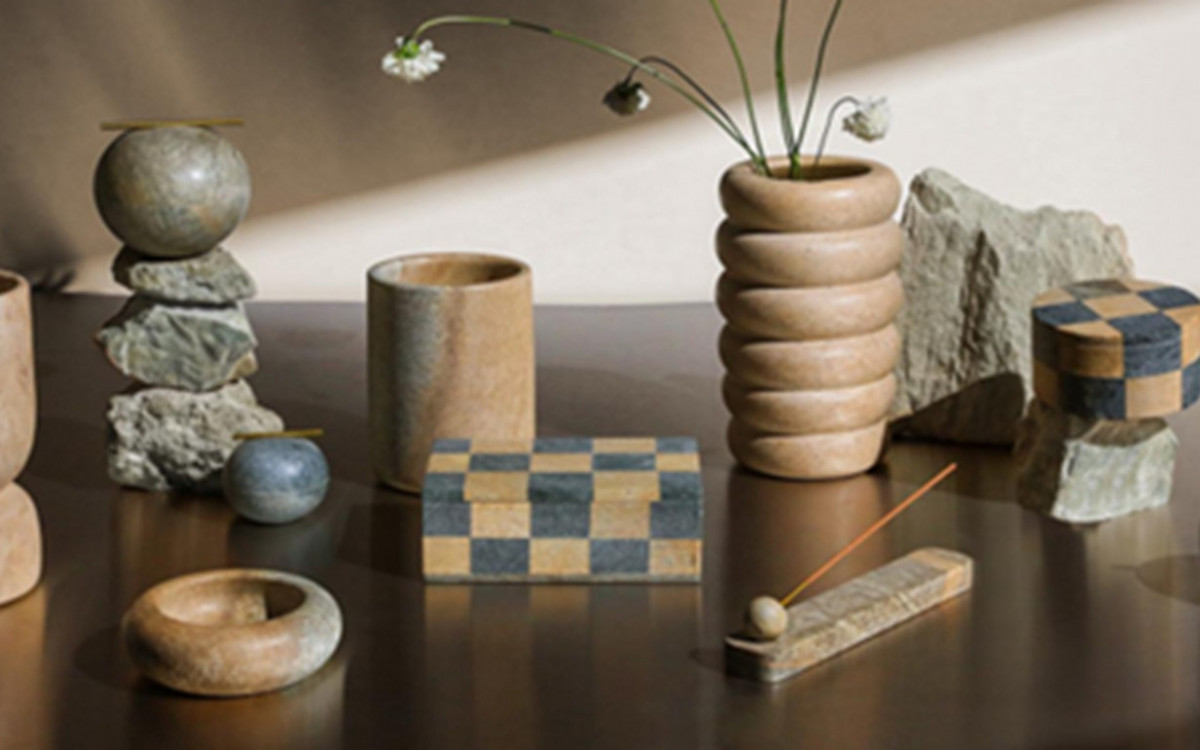 Pedra-sabão inspira peças para decorar a casa