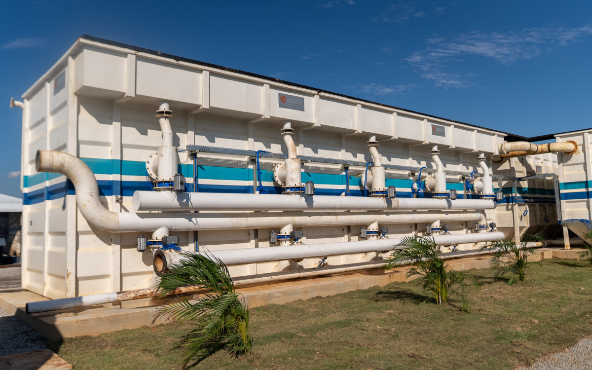 Nova Estação de Tratamento de Água (ETA) de Queimados é responsável por garantir o acréscimo de 9 milhões de litros diários no abastecimento