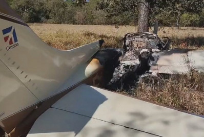 Piloto de avião com cocaína faz pouso forçado e é preso em Goiás