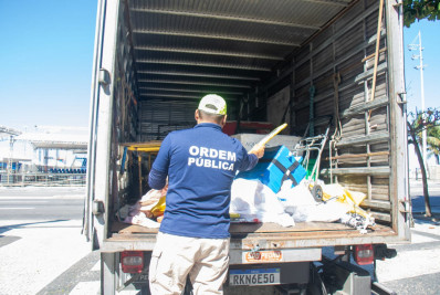 Prefeitura inicia ações do programa Tolerância Zero na orla do Rio