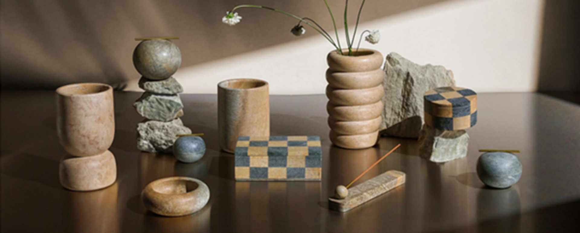 Pedra-sab&atilde;o inspira pe&ccedil;as para decorar a casa - Divulga&ccedil;&atilde;o