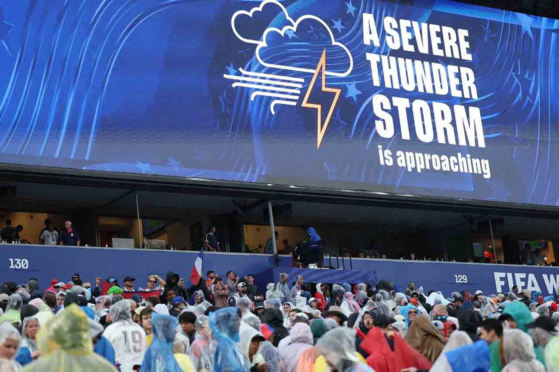 Amea&ccedil;a de tempestade pode adiar Inglaterra x Fran&ccedil;a na disputa pelo 3&ordm; lugar da Copa