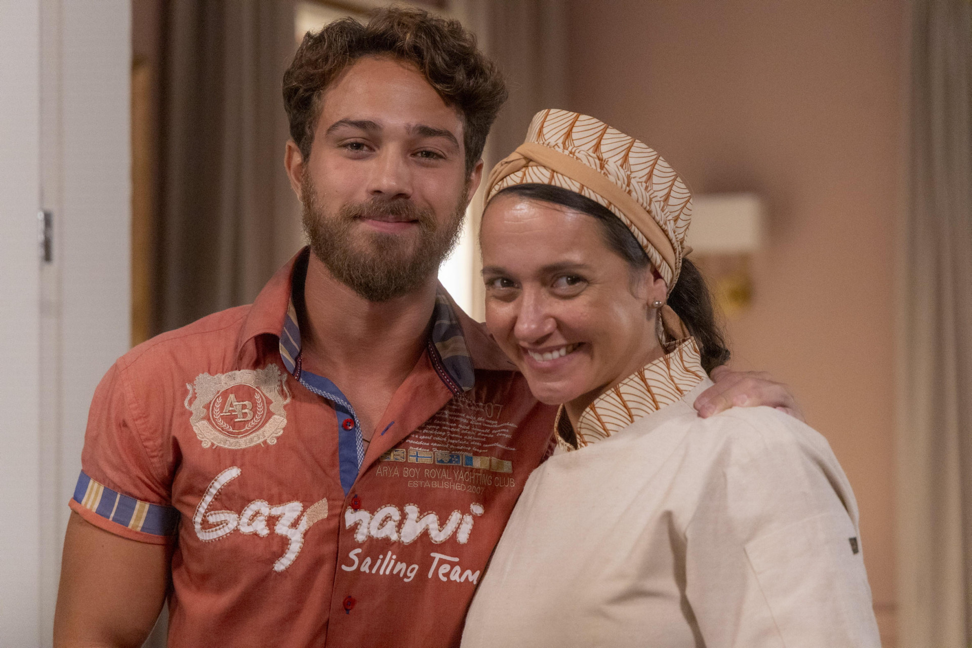 Coração Acelerado: Gael (Andre Luiz Frambach) com Irene (Fernanda Pimenta) - Globo/ Beatriz Damy