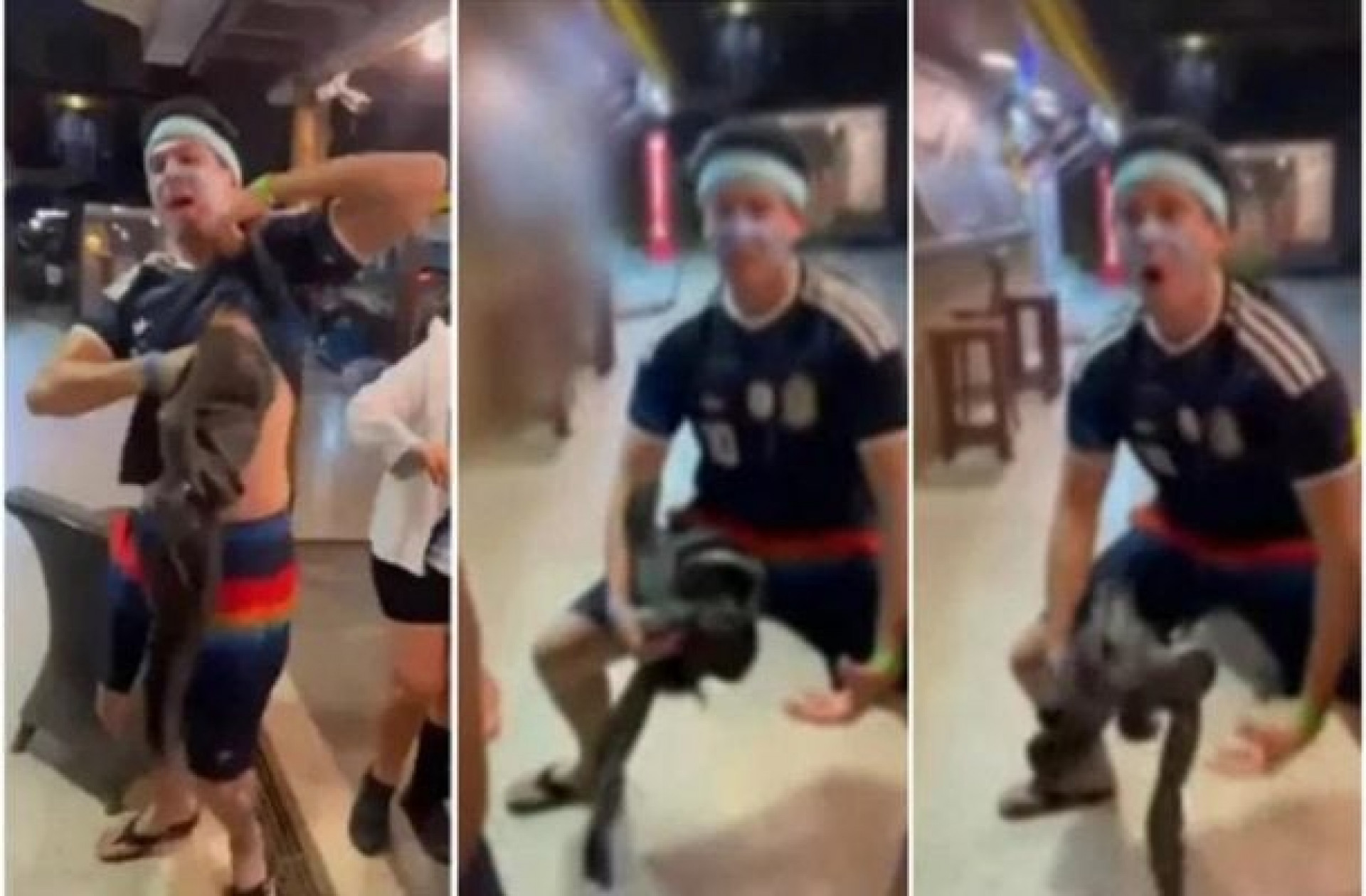 V&iacute;deo: argentino &eacute; acusado de fazer gesto racista em comemora&ccedil;&atilde;o na Bahia